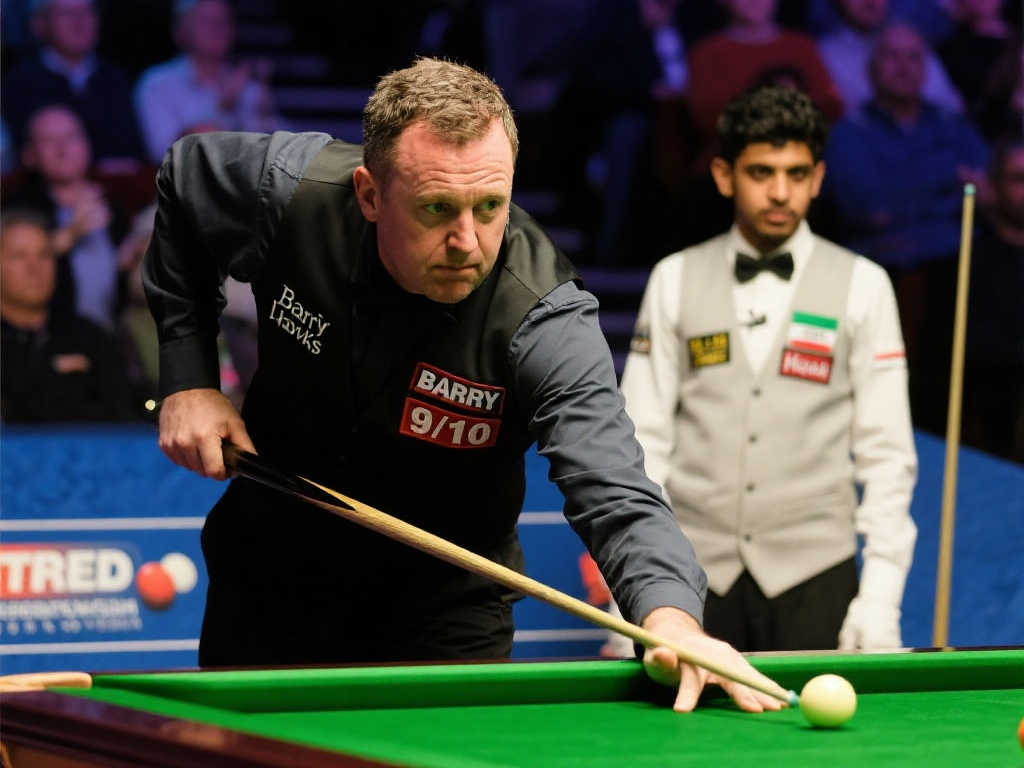 斯诺克世锦赛爆冷!霍金斯9-10惜败瓦菲,无缘32强 斯诺克世锦赛爆冷!霍金斯9-10惜败瓦菲,无缘32强